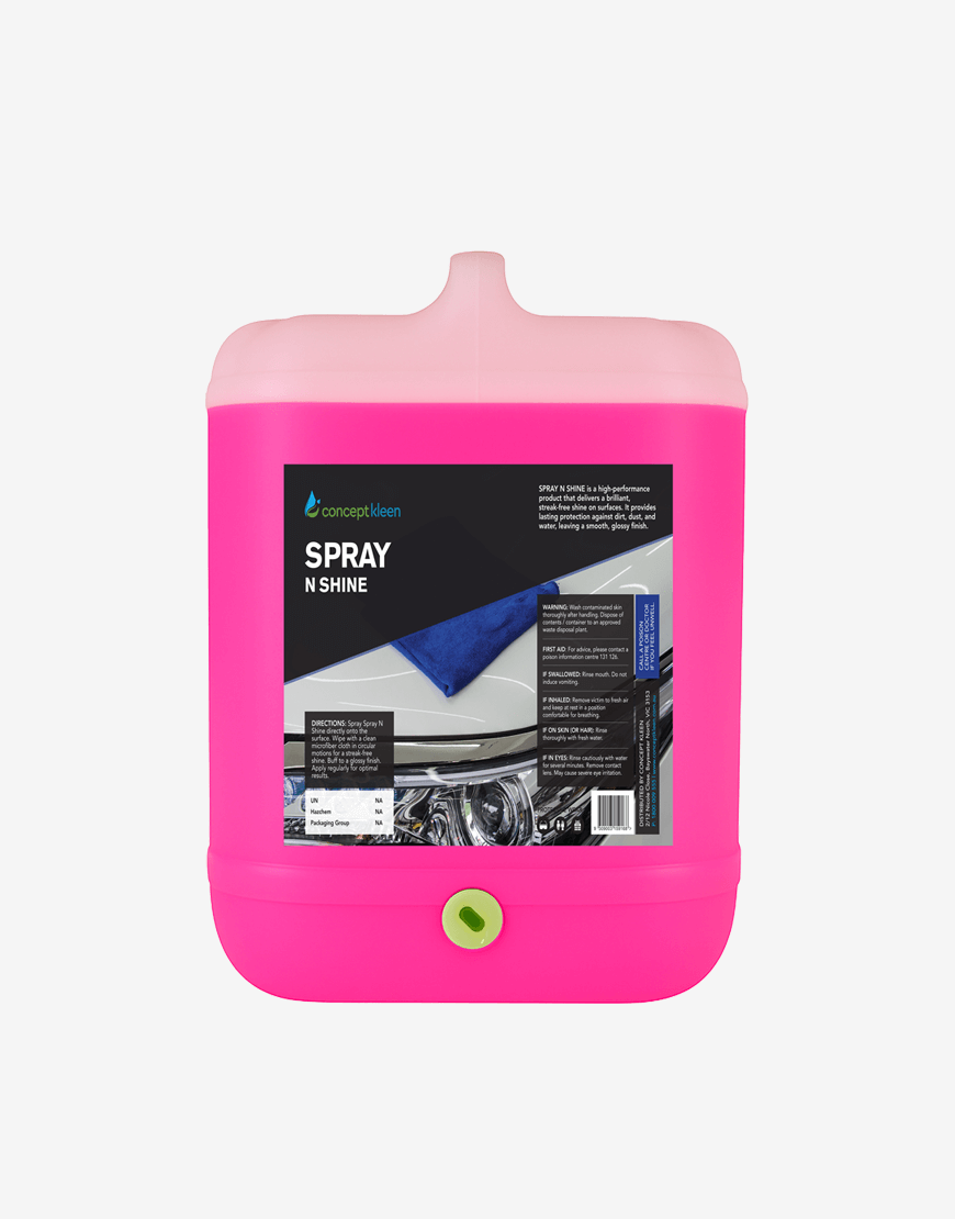 Spray and Shine Quick Detailer 15L image 0