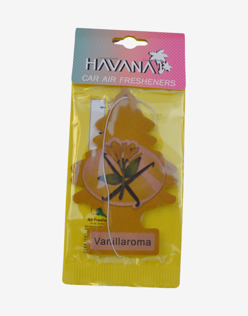 Havana Vanilla Hanging Tree Air Freshener image 0