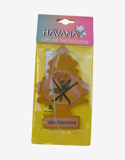 Havana Vanilla Hanging Tree Air Freshener image 0