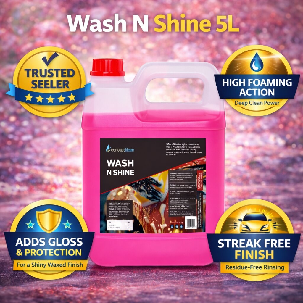 Wash N Shine Car Shampoo 5L image 1
