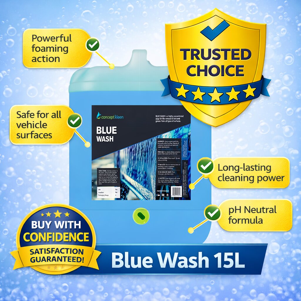 Blue Wash Car Shampoo 15L image 1