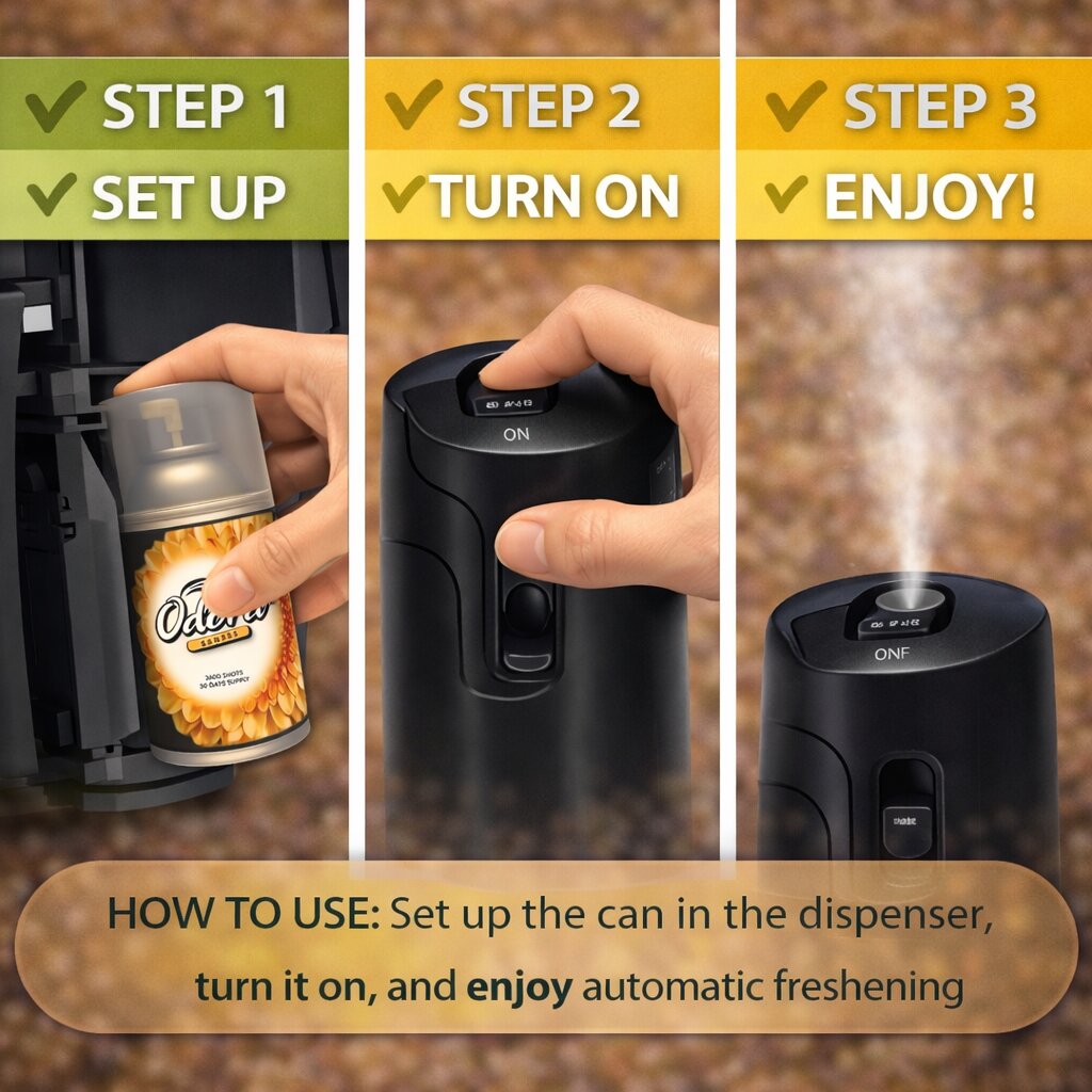Odora Vanilla Aerosol Air Fragrance & Freshener image 2