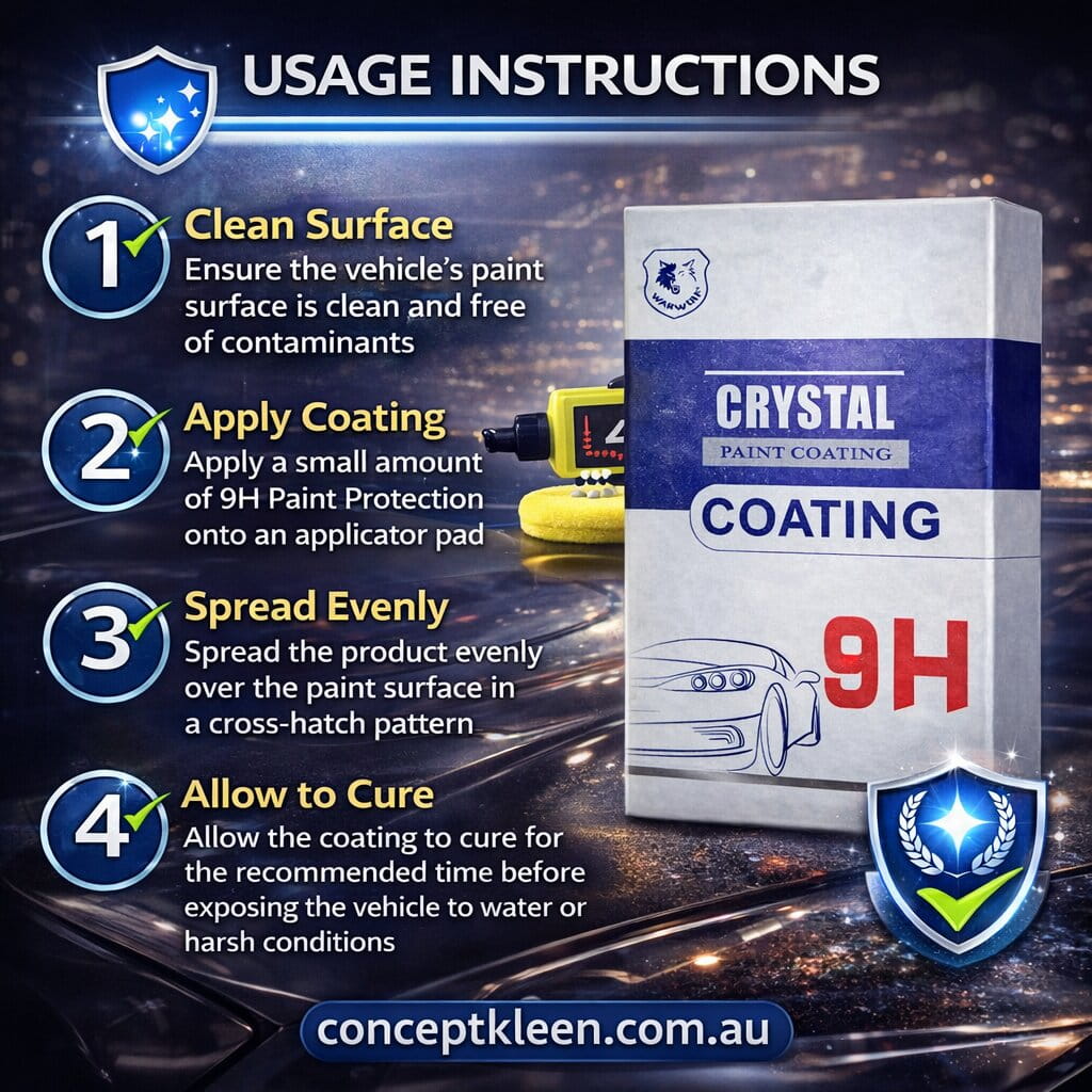 Crystal Paint Coating 9H image 2