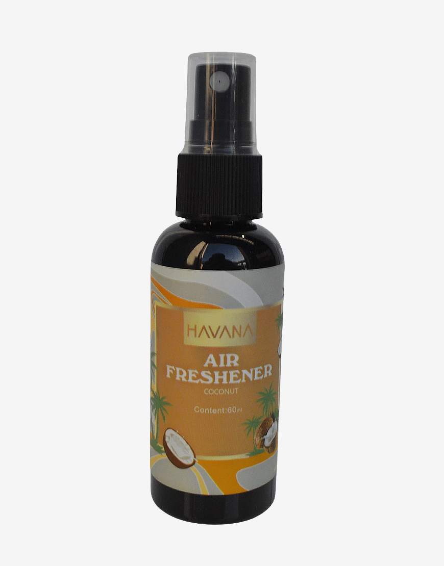 Havana Coconut Car Air Freshener Spray Bottle image 0