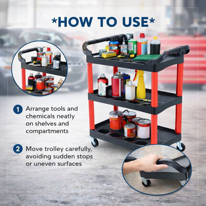 Durable and Efficient Cleaning Trolleys image 2
