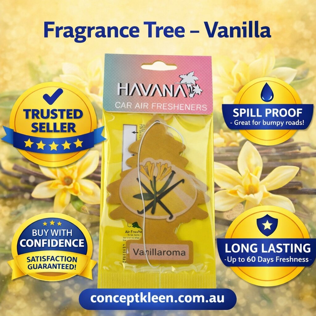 Havana Vanilla Hanging Tree Air Freshener image 1