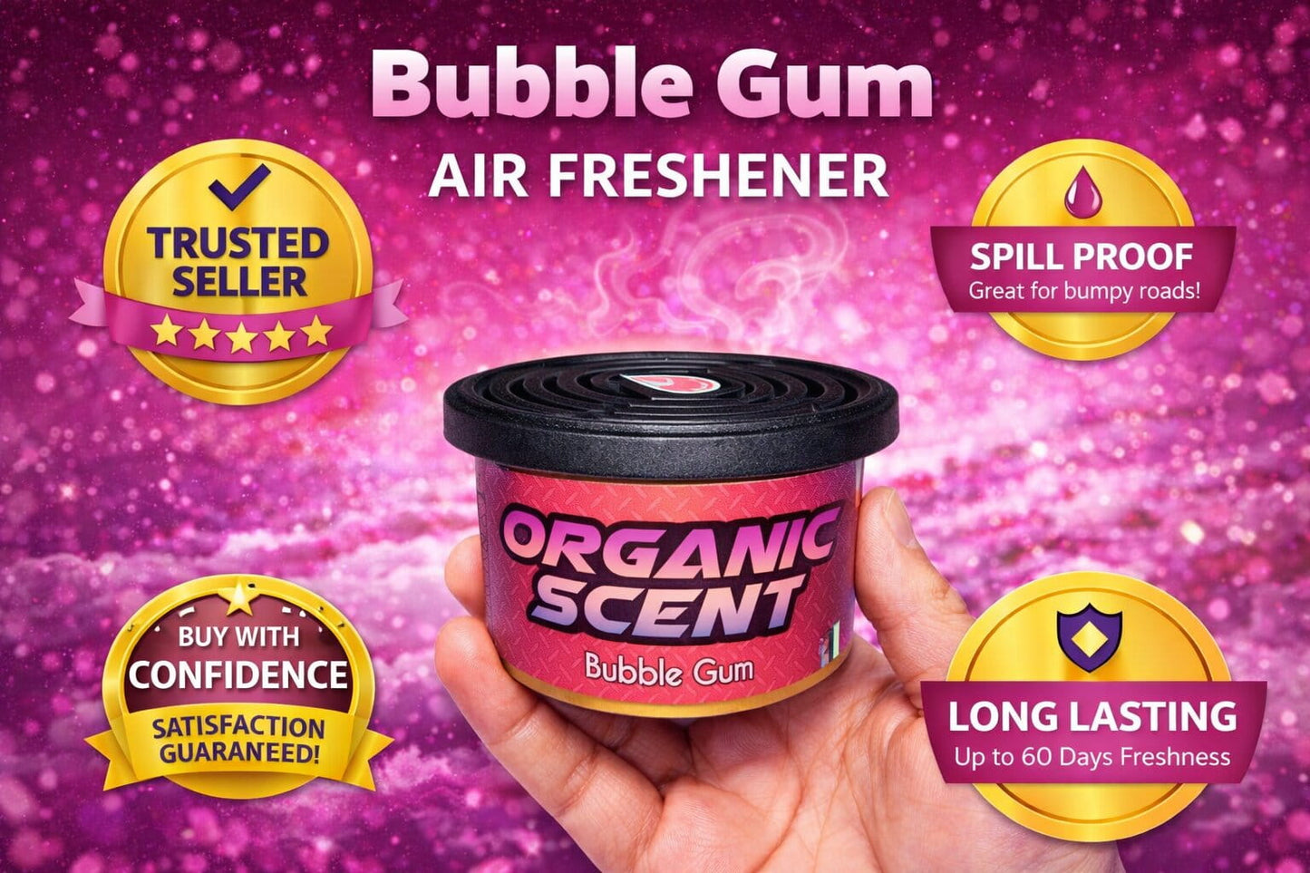 Havana Bubble Gum Gel Air Freshener image 1