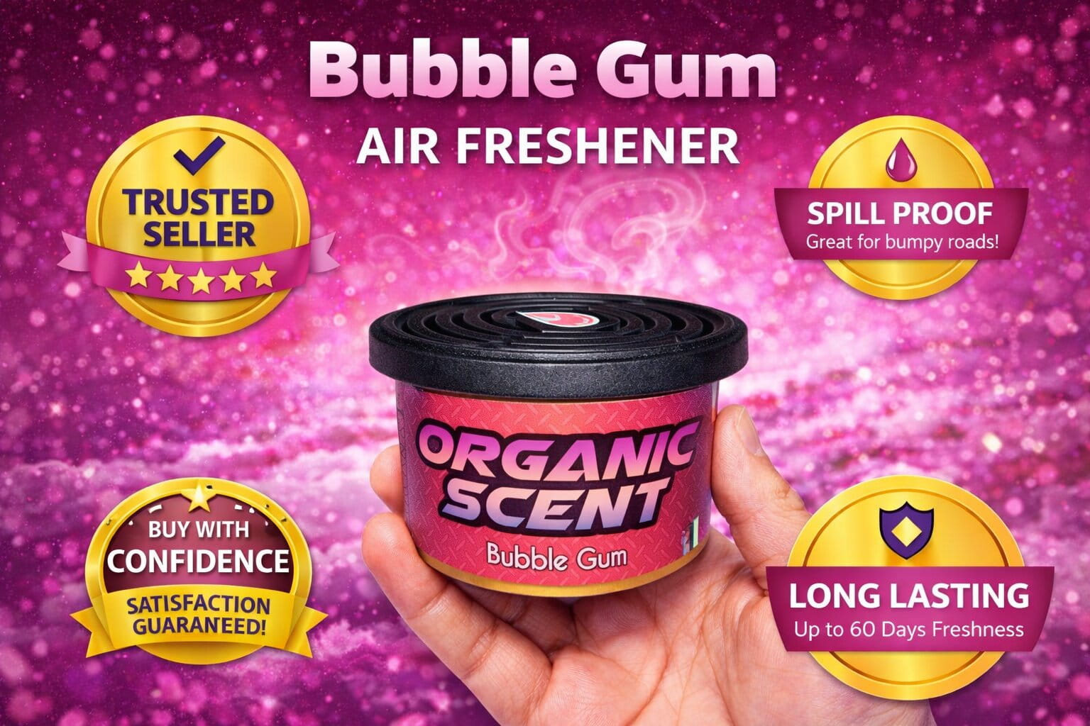 Havana Bubble Gum Gel Air Freshener image 1