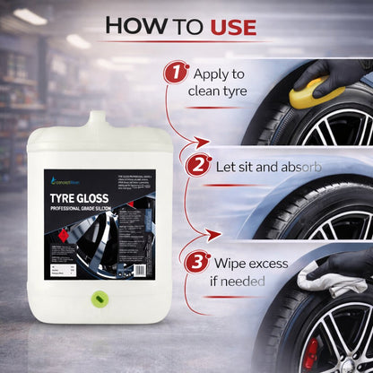 Tyre Gloss Professional Grade Silicon 15L image 2