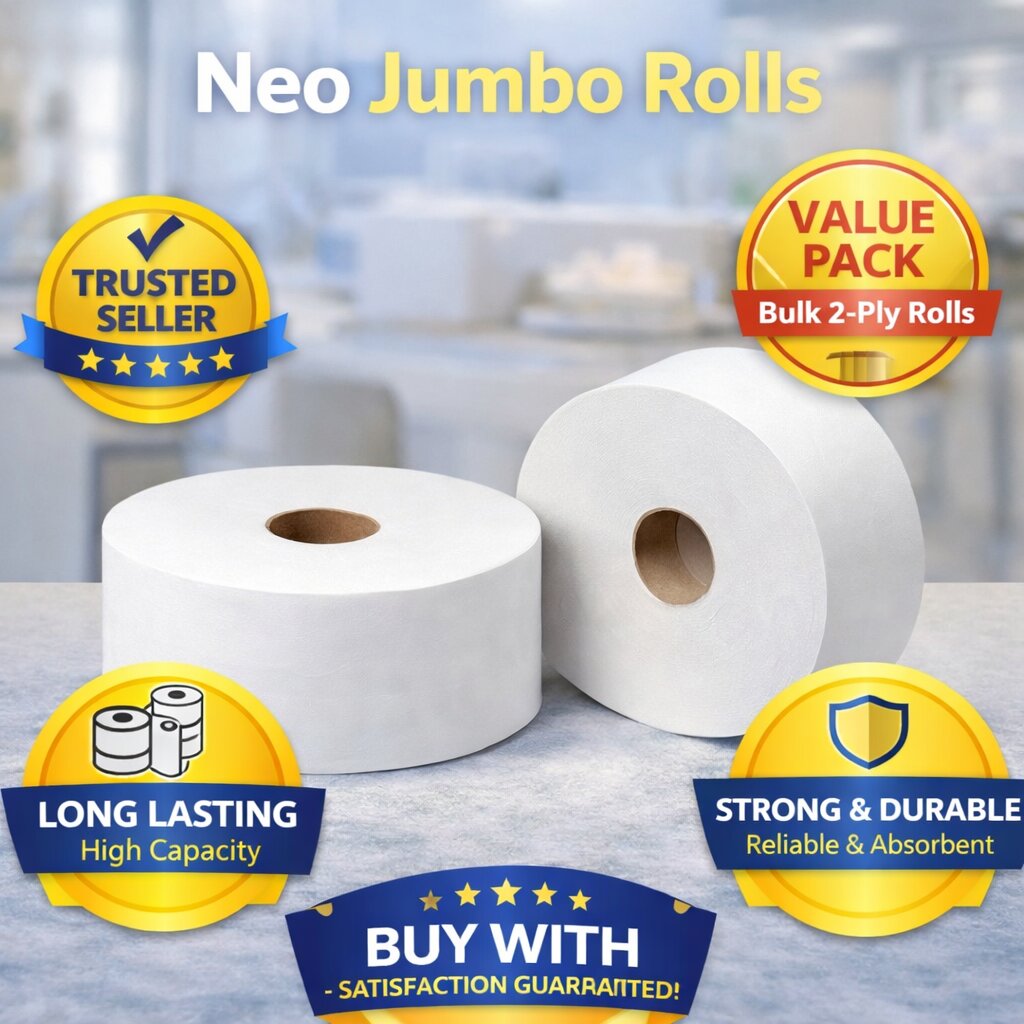 Neo Jumbo Toilet Rolls image 1