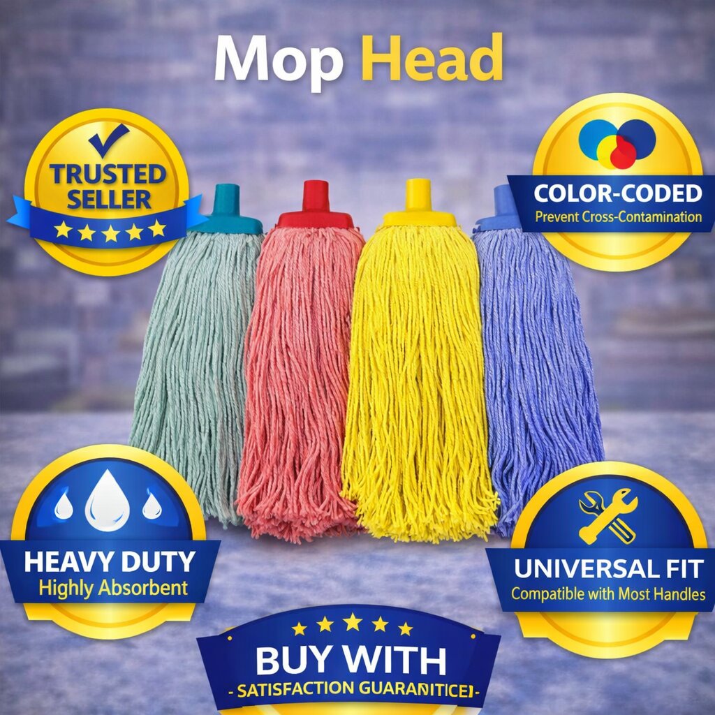 Mop Head for Floor Cleaning image 1