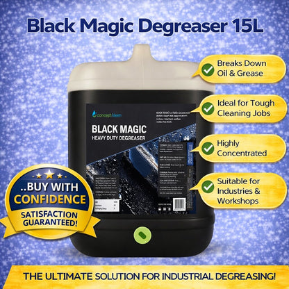 Black Magic Tyre Shine & Degreaser 15L image 1