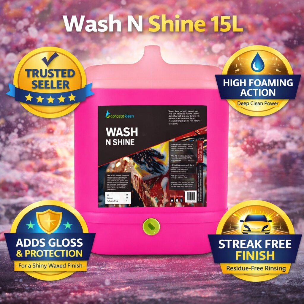 Wash N Shine Car Shampoo 15L image 1