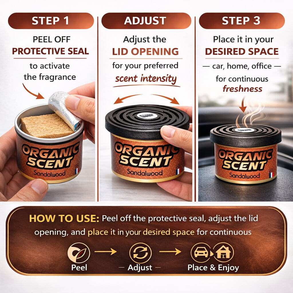 Havana Sandalwood Gel Air Freshener image 2