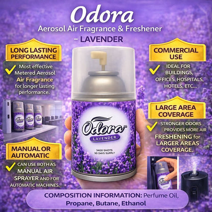 Odora Lavender Aerosol Air Fragrance & Freshener image 2