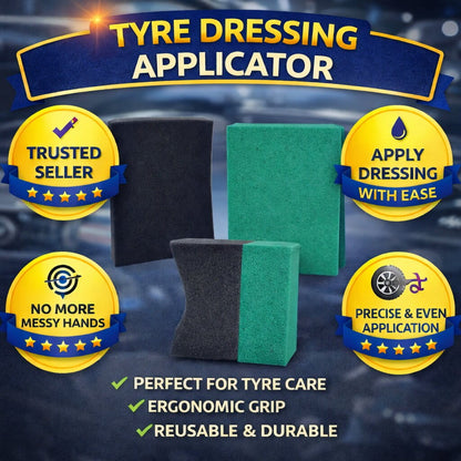 Tyre Dressing Applicator – Foam Tyre Shine Applicator Pad image 1