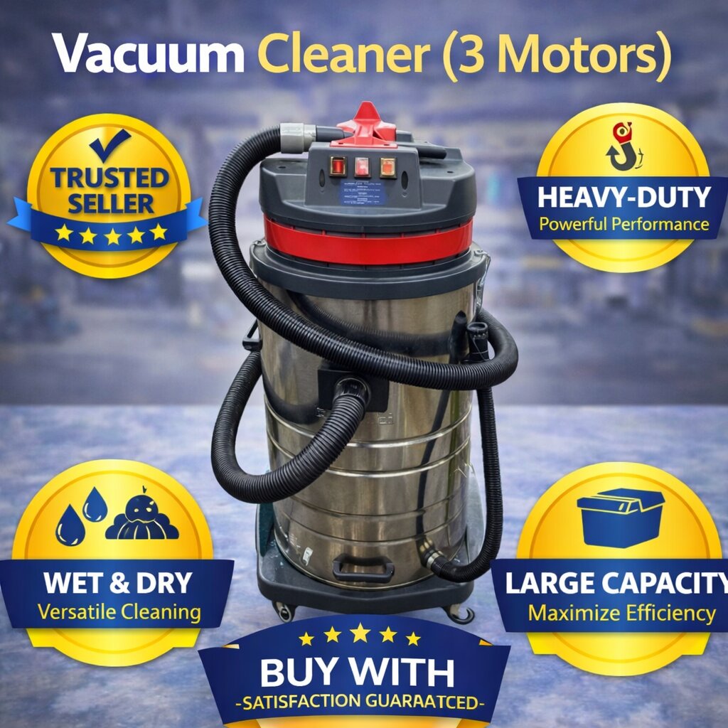 Vacuum Cleaner (3 Motors) image 1