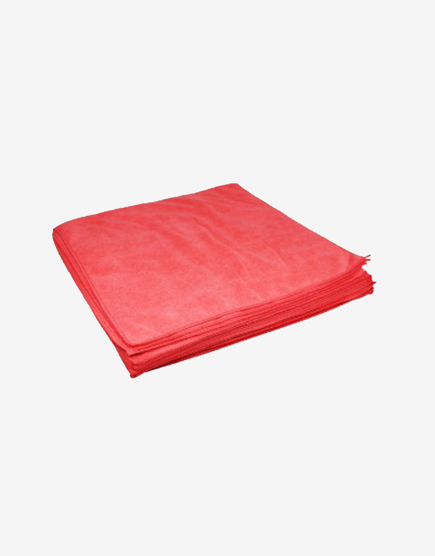 Pink Microfibre Cloth 10 Pack (50×50 cm) image 0
