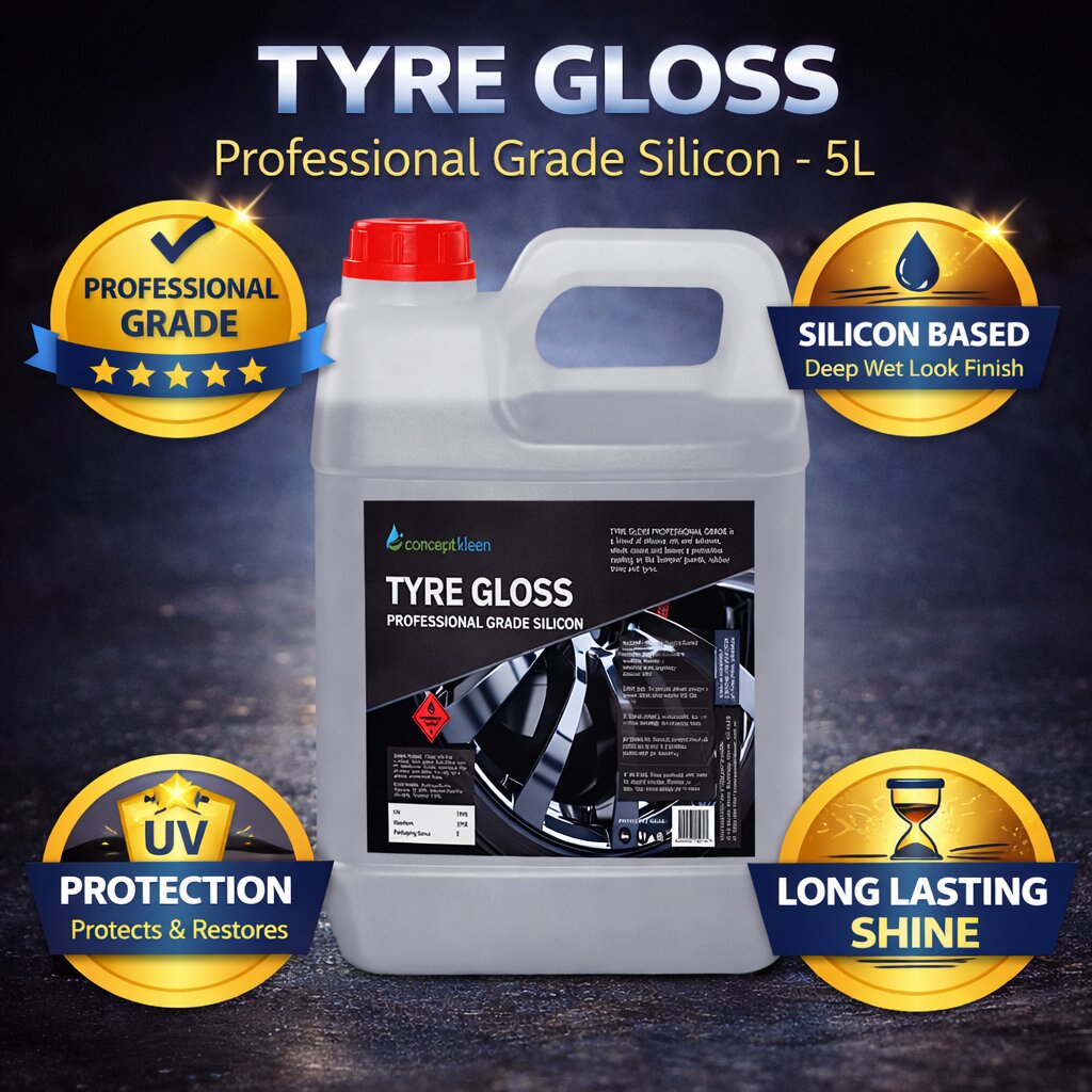 Tyre Gloss Professional Grade Silicon 5L image 1