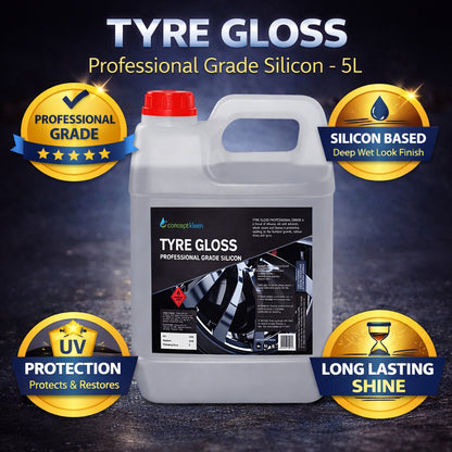 Tyre Gloss Professional Grade Silicon 5L image 1
