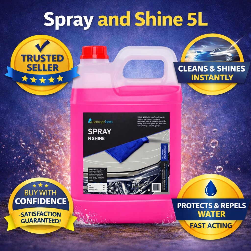 Spray and Shine Quick Detailer 5L image 1