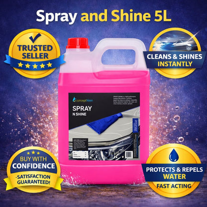 Spray and Shine Quick Detailer 5L image 1
