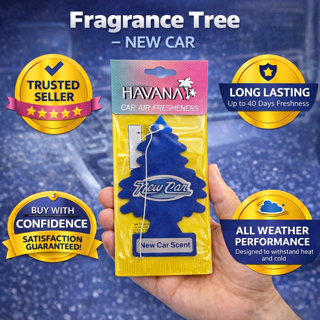 Havana New Car Hanging Tree Air Freshener image 1