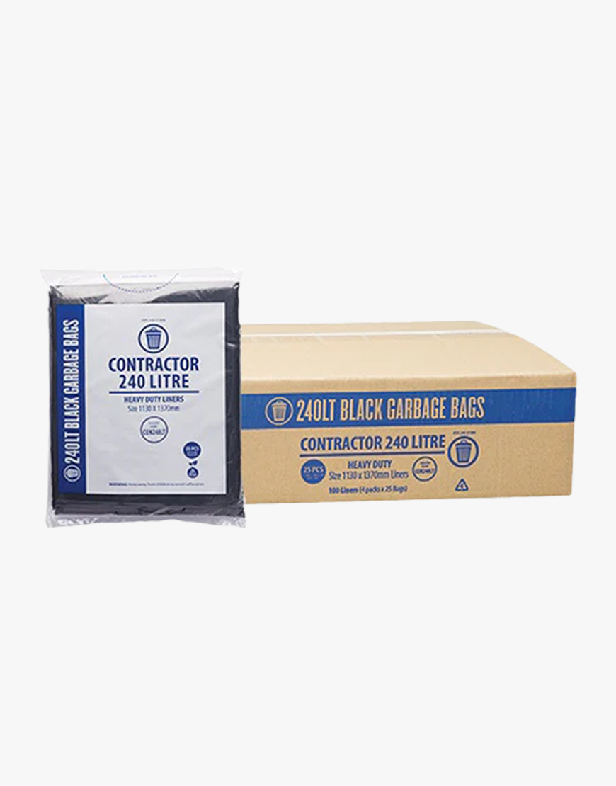 Heavy Duty Bin Liners - 240L image 0