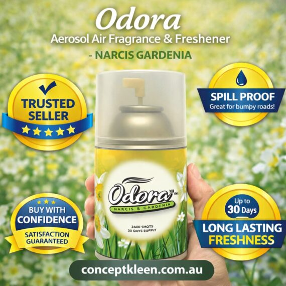 Odora Aerosol Air Fragrance & Freshener - Narcis Gardenia