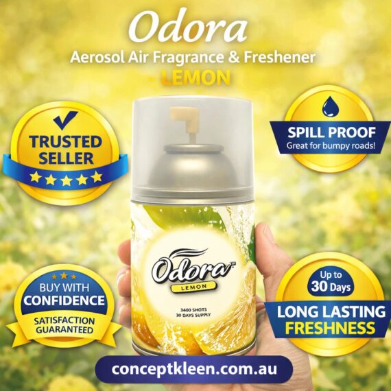 Odora Aerosol Air Fragrance & Freshener - Lemon