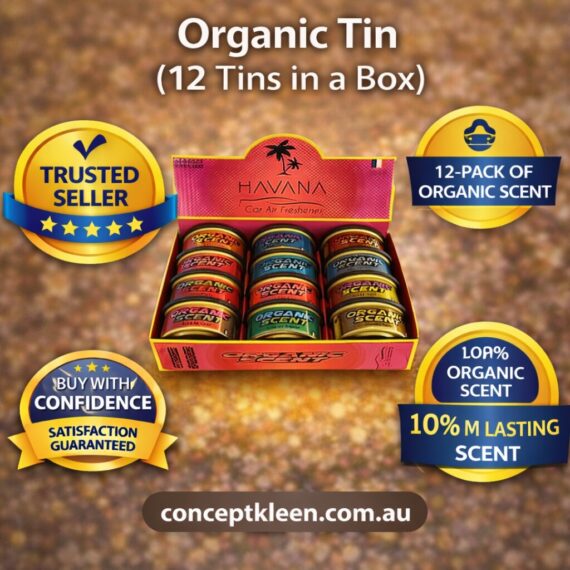 Organic Tin (12 Tins in a Box)