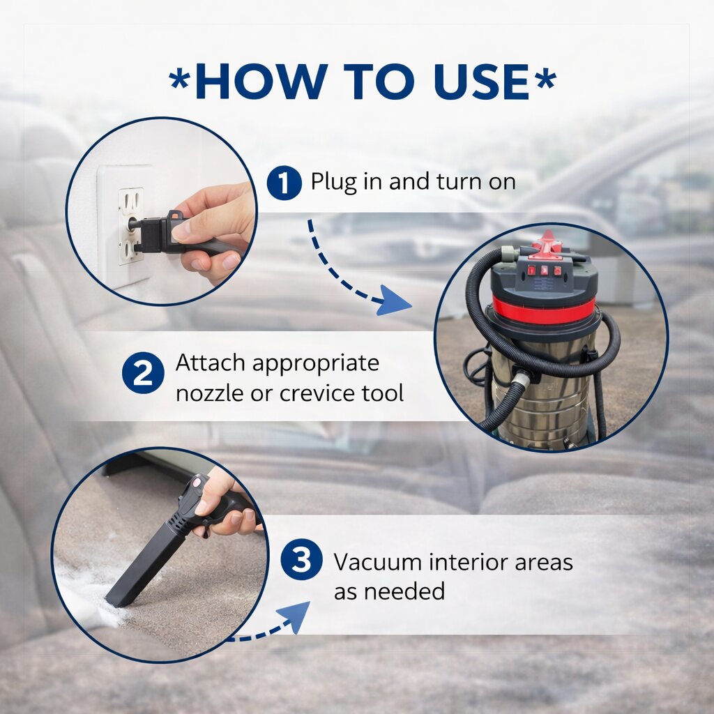 Vacuum Cleaner (3 Motors)