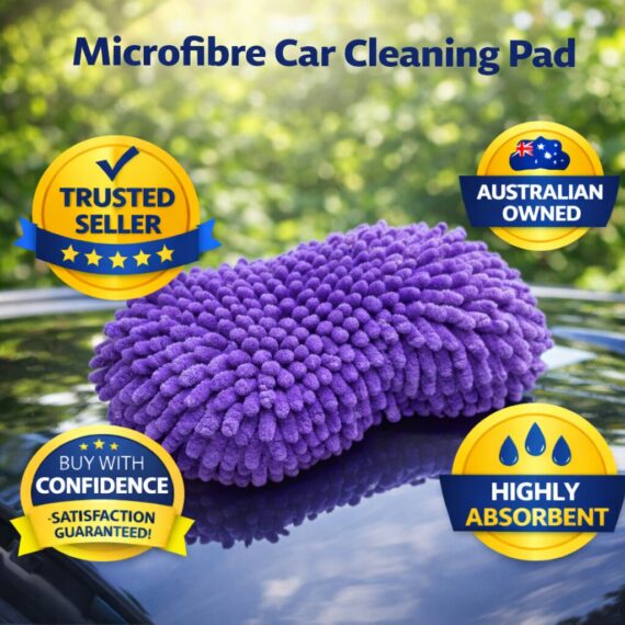 Microfibre Car Cleaning Pad